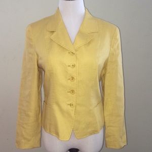 Ann Taylor linen Blazer